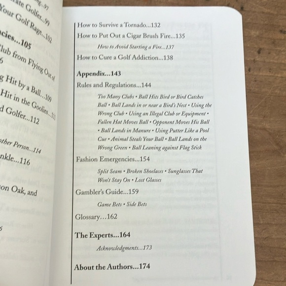 Golf : The worst-case scenario survival handbook Golf Book - Picture 9 of 16